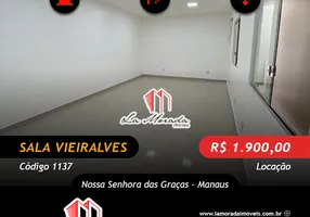 Foto 1 de Sala Comercial para alugar, 34m² em Nossa Senhora das Graças, Manaus