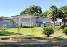 Foto 1 de Casa de Condomínio com 4 Quartos para alugar, 445m² em Residencial Aldeia do Vale, Goiânia