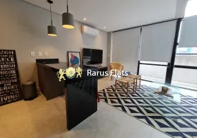 Foto 1 de Flat com 1 Quarto à venda, 55m² em Vila Olímpia, São Paulo