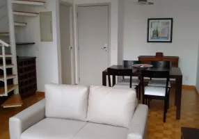 Foto 1 de Apartamento com 1 Quarto para alugar, 55m² em Alphaville, Barueri