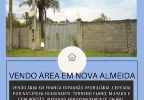 Foto 1 de Lote/Terreno à venda, 3348m² em Parque Residencial Nova Almeida, Serra