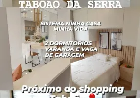 Foto 1 de Apartamento com 2 Quartos à venda, 41m² em PARQUE LAGUNA, Taboão da Serra