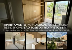 Foto 1 de Apartamento com 2 Quartos para alugar, 56m² em Georgina Business Park, São José do Rio Preto