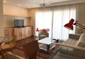 Foto 1 de Flat com 1 Quarto para alugar, 52m² em Pinheiros, São Paulo