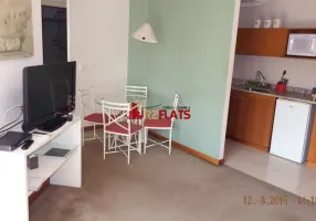 Foto 1 de Flat com 2 Quartos à venda, 52m² em Vila Olímpia, São Paulo