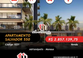 Foto 1 de Apartamento com 3 Quartos à venda, 253m² em Adrianópolis, Manaus