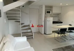 Foto 1 de Flat com 1 Quarto para alugar, 45m² em Vila Olímpia, São Paulo