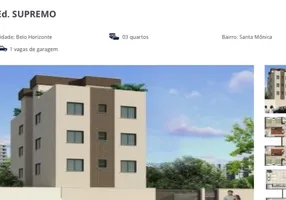 Foto 1 de Apartamento com 2 Quartos à venda, 45m² em Santa Mônica, Belo Horizonte