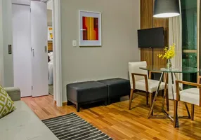 Foto 1 de Flat com 1 Quarto à venda, 40m² em Brooklin, São Paulo