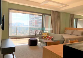 Foto 1 de Apartamento com 1 Quarto para alugar, 43m² em Brooklin, São Paulo