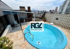 Foto 1 de Cobertura com 4 Quartos para venda ou aluguel, 265m² em Vila Belmiro, Santos