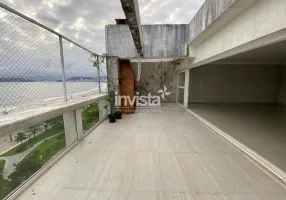 Foto 1 de Cobertura com 3 Quartos para alugar, 250m² em Ponta da Praia, Santos