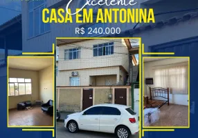 Foto 1 de Casa com 2 Quartos à venda, 130m² em Antonina, São Gonçalo