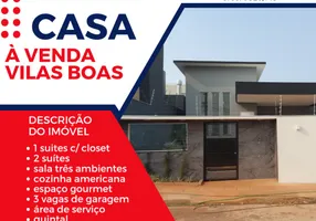 Foto 1 de Casa com 3 Quartos à venda, 195m² em Vila Vilas Boas, Campo Grande