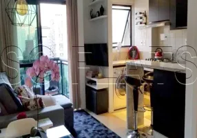 Foto 1 de Flat com 1 Quarto à venda, 42m² em Moema, São Paulo