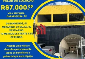 Foto 1 de para alugar, 500m² em Vila Silviânia, Carapicuíba