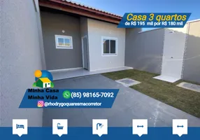 Foto 1 de Casa com 3 Quartos à venda, 90m² em Pedras, Fortaleza