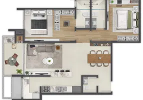 Foto 1 de Apartamento com 2 Quartos à venda, 98m² em Centro, Brusque