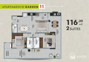 Foto 1 de Apartamento com 2 Quartos à venda, 90m² em Vila Guilhermina, Praia Grande