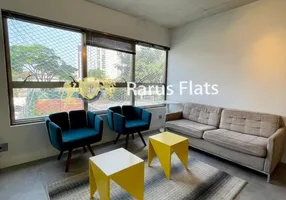 Foto 1 de Flat com 1 Quarto para alugar, 69m² em Brooklin, São Paulo