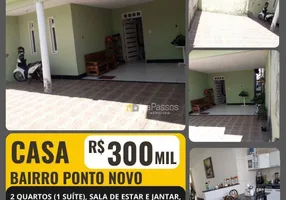 Foto 1 de Casa com 2 Quartos à venda, 130m² em Ponto Novo, Aracaju