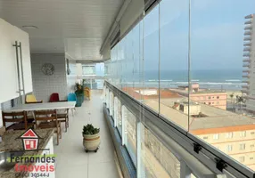 Foto 1 de Apartamento com 3 Quartos para alugar, 152m² em Cidade Ocian, Praia Grande