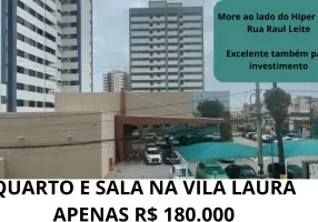 Foto 1 de Apartamento com 1 Quarto à venda, 30m² em Vila Laura, Salvador