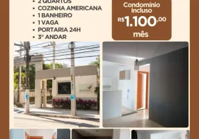 Foto 1 de Apartamento com 2 Quartos para alugar, 60m² em Vista Alegre, São Gonçalo