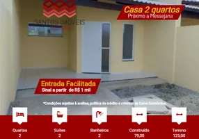 Foto 1 de Casa com 2 Quartos à venda, 79m² em Pedras, Fortaleza