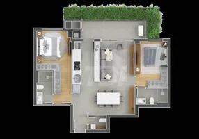 Foto 1 de Apartamento com 2 Quartos à venda, 90m² em Alto da Glória, Curitiba