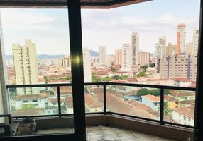 Foto 1 de Apartamento com 4 Quartos para venda ou aluguel, 260m² em Boqueirão, Santos