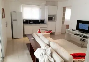 Foto 1 de Flat com 1 Quarto para alugar, 52m² em Vila Olímpia, São Paulo