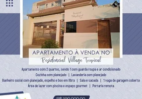 Foto 1 de Apartamento com 2 Quartos à venda, 55m² em Parque Residencial Tropical Ville , Cuiabá
