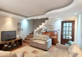 Foto 1 de Sobrado com 3 Quartos à venda, 180m² em Vila Scarpelli, Santo André