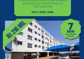 Foto 1 de Apartamento com 1 Quarto à venda, 37m² em Santa Marta, Cuiabá