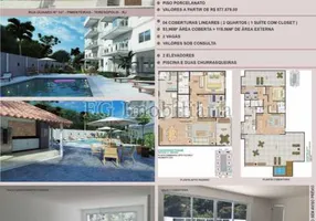 Foto 1 de Apartamento com 2 Quartos à venda, 89m² em Pimenteiras, Teresópolis