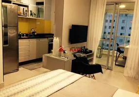 Foto 1 de Flat com 1 Quarto para alugar, 38m² em Moema, São Paulo