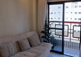 Foto 1 de Apartamento com 1 Quarto à venda, 45m² em Aviação, Praia Grande