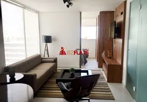 Foto 1 de Flat com 1 Quarto para alugar, 38m² em Vila Olímpia, São Paulo