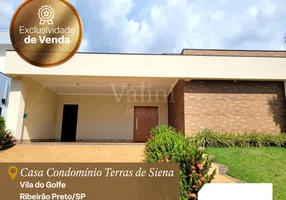 Foto 1 de Casa de Condomínio com 3 Quartos à venda, 210m² em Vila do Golf, Ribeirão Preto