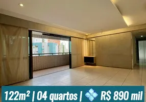 Foto 1 de Apartamento com 4 Quartos à venda, 122m² em Parnamirim, Recife