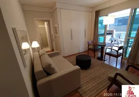 Foto 1 de Flat com 1 Quarto para alugar, 43m² em Vila Olímpia, São Paulo