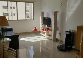 Foto 1 de Flat com 1 Quarto para alugar, 42m² em Moema, São Paulo