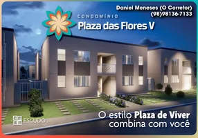 Foto 1 de Apartamento com 3 Quartos à venda, 46m² em Pindaí, Paço do Lumiar