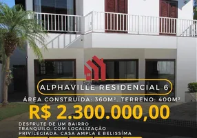 Foto 1 de Casa com 5 Quartos à venda, 360m² em Alphaville, Santana de Parnaíba