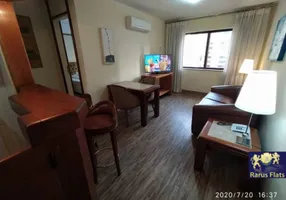 Foto 1 de Flat com 1 Quarto para alugar, 40m² em Itaim Bibi, São Paulo