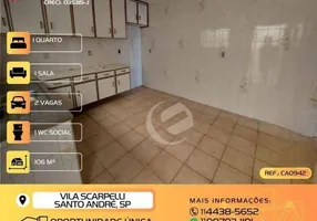 Foto 1 de Casa com 1 Quarto à venda, 106m² em Vila Floresta, Santo André