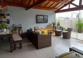 Foto 1 de Cobertura com 2 Quartos à venda, 116m² em Vila Scarpelli, Santo André