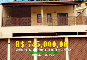 Foto 1 de Casa com 3 Quartos à venda, 233m² em Jardim Caçula, Jundiaí