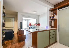 Foto 1 de Flat com 1 Quarto à venda, 49m² em Pinheiros, São Paulo